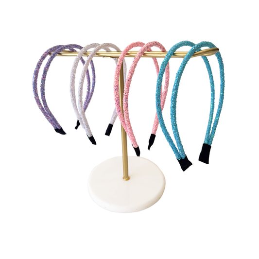 Double Glitter Headbands