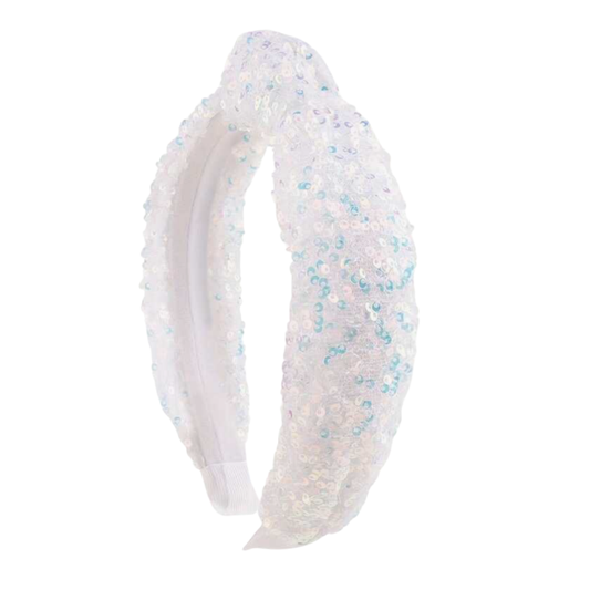 Sequins Knot Headband