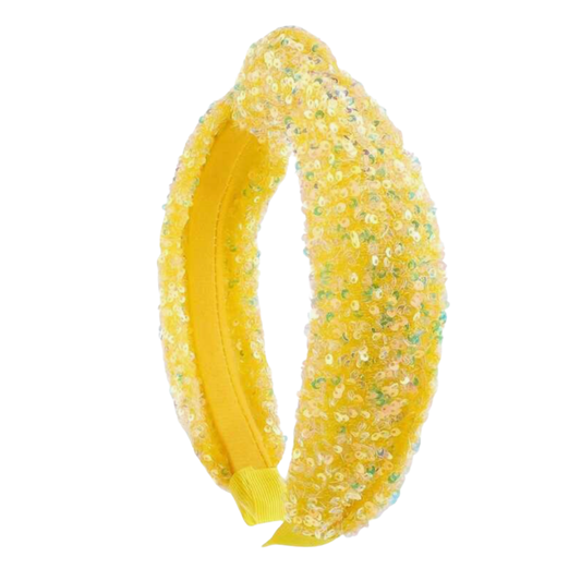 Sequins Knot Headband