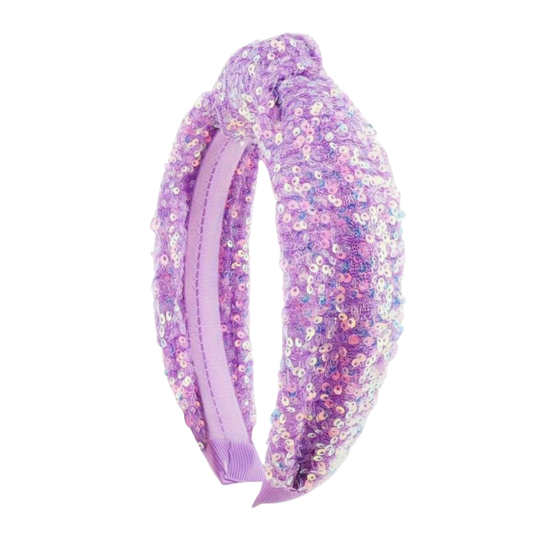 Sequins Knot Headband