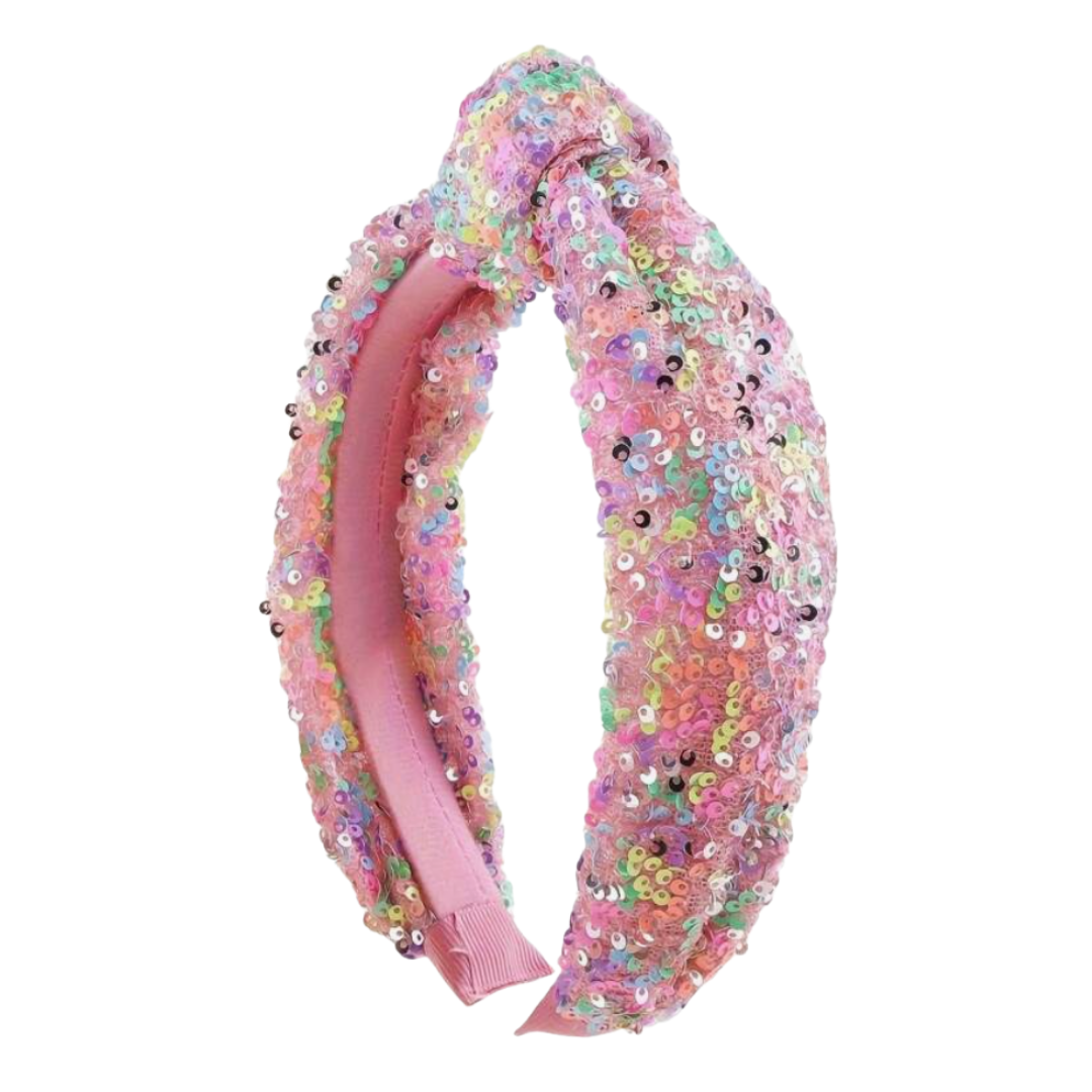 Sequins Knot Headband
