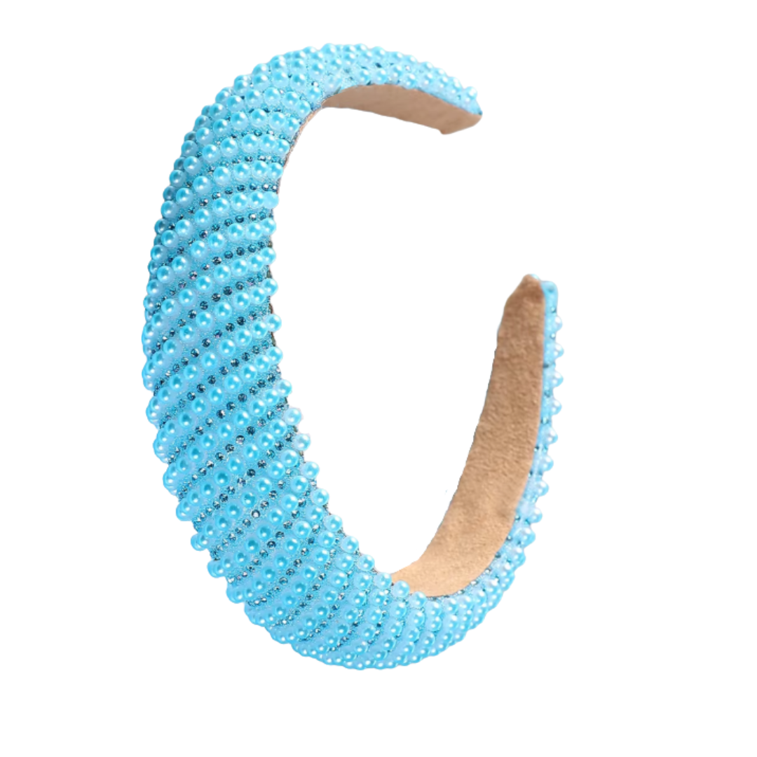Diagonal Pearl Headband