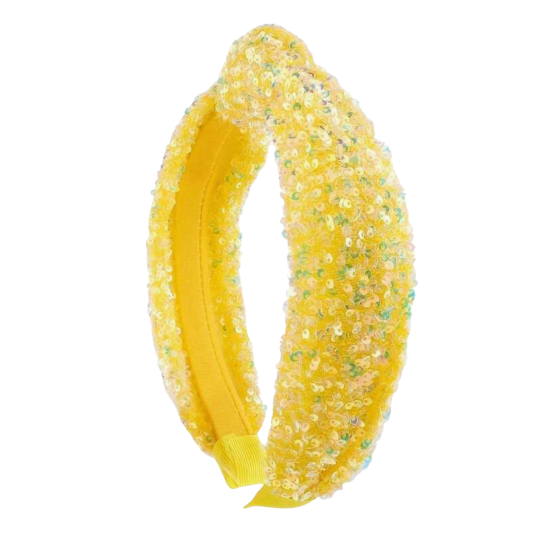Sequins Knot Headband