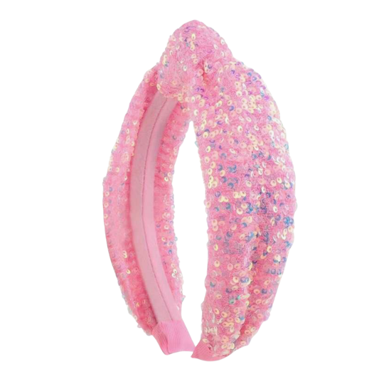 Sequins Knot Headband