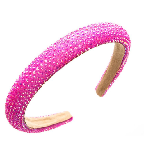 Small Scattered Rhinestone Headband