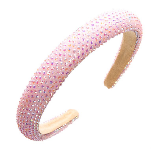 Small Scattered Rhinestone Headband
