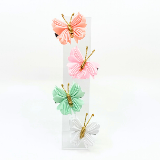 3D Butterfly Hair Clip Set